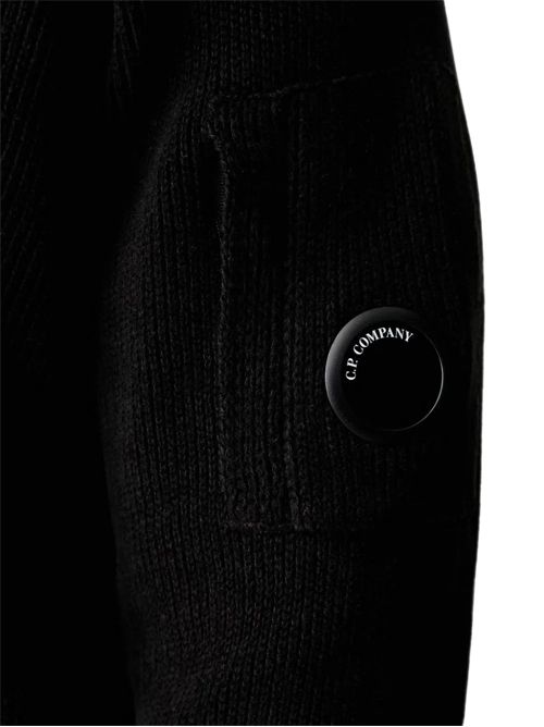 Polo lana C.P. COMPANY | 21CMKN198A-005558G999 BLACK